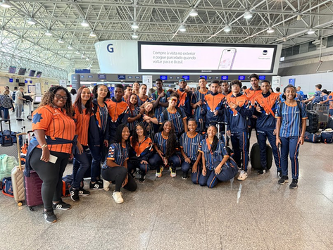 Atletas do Time RJ embarcam para os Jogos da Juventude