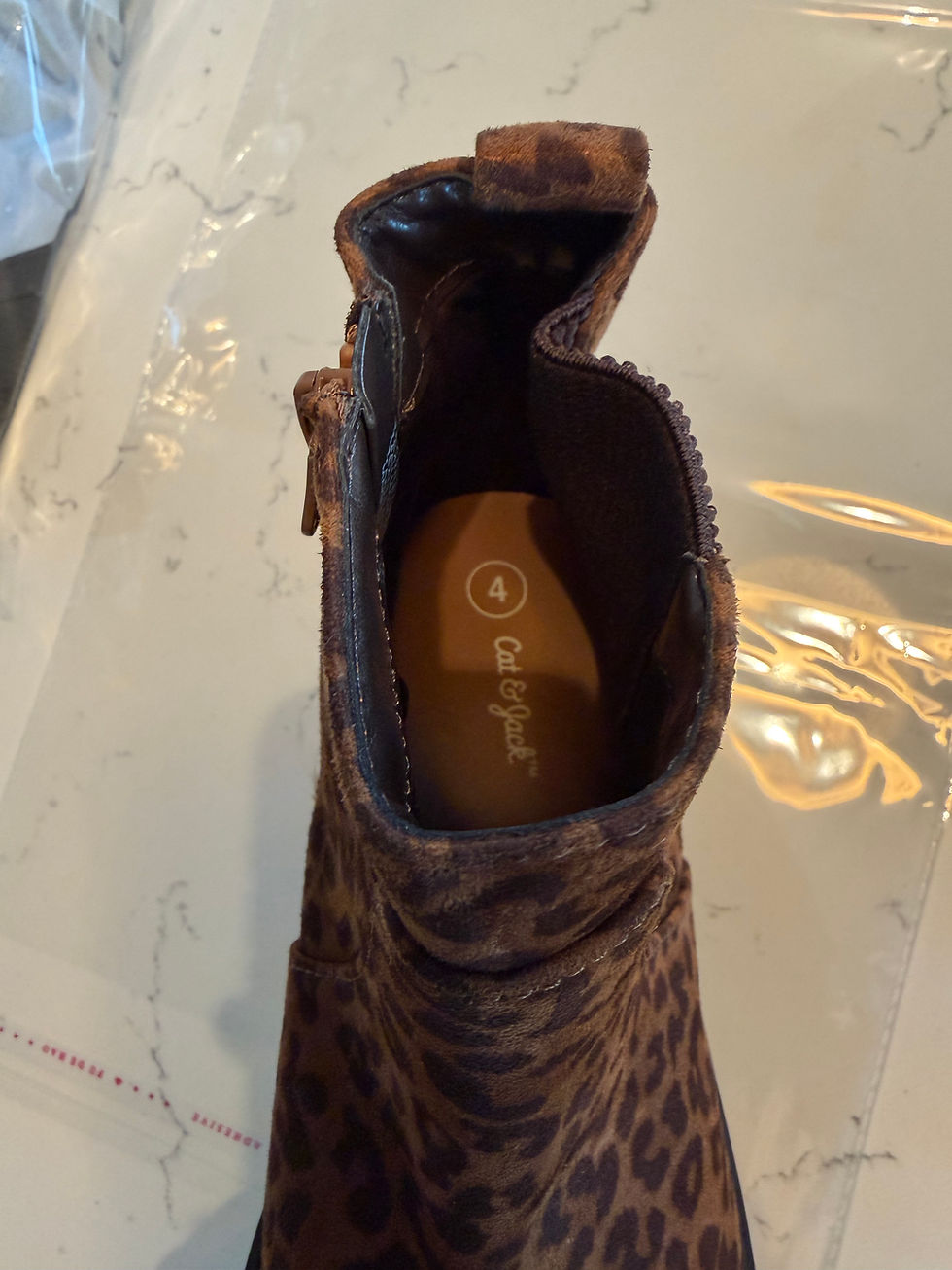 Thumbnail: Girls Leopard Boots