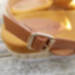 Thumbnail: Jessica Carlyle Tan Jute Platform Sandal 