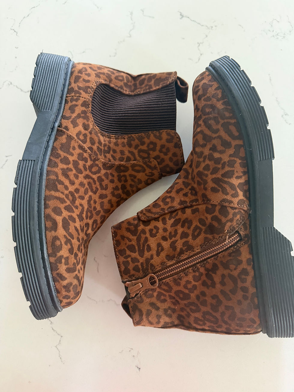 Thumbnail: Girls Leopard Boots