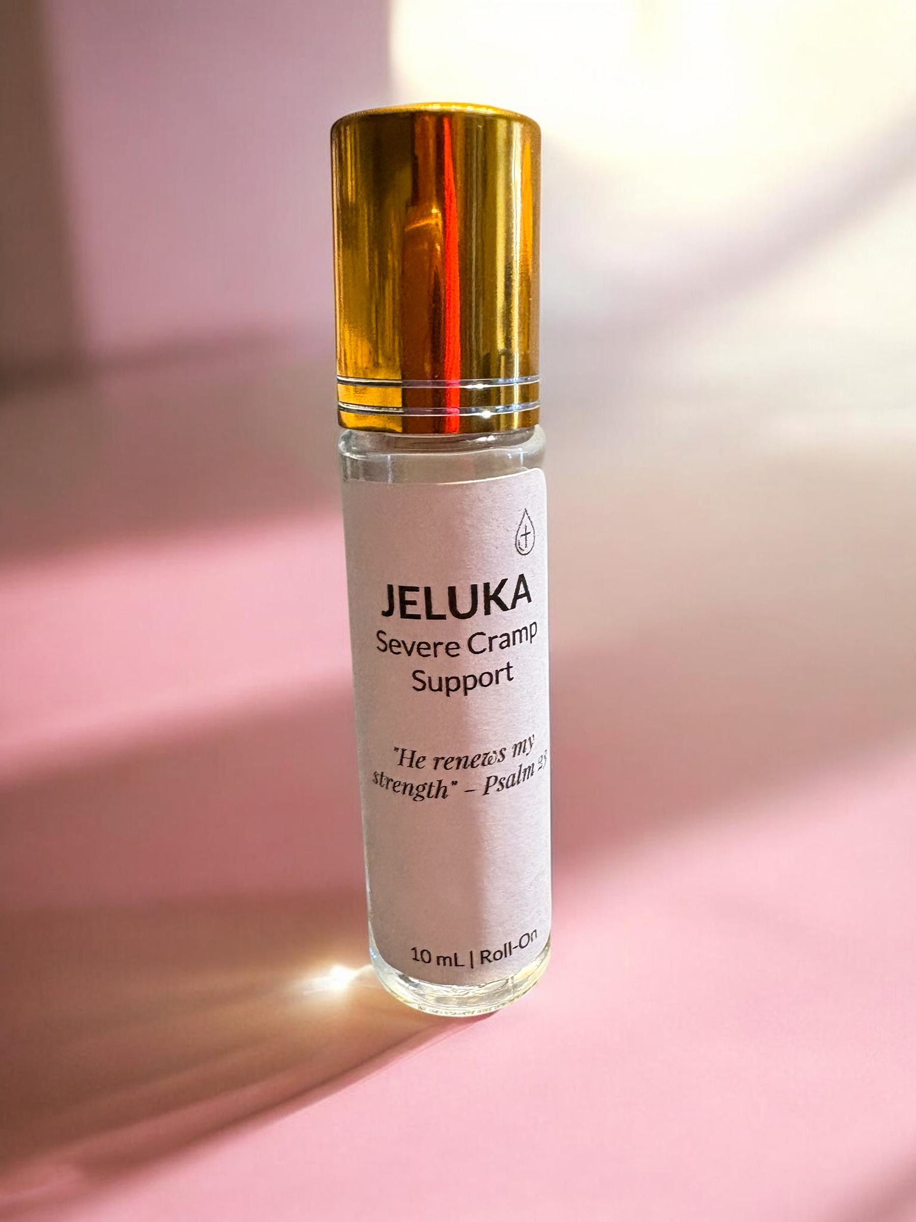 Jeluka severe cramp support natural roll-on essential oil blend