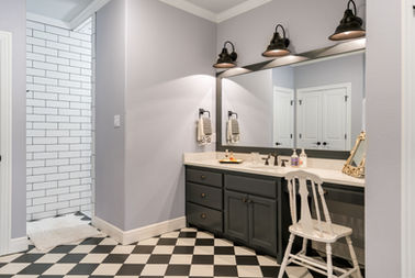 Bathroom design by Justin Green Custom Homes