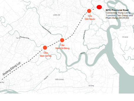 Over 98 Million USD to Build Three Bridges Connecting the Mekong River Delta with Ho Chi Minh City