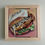 Thumbnail: Pork Cutlet Sandwich Original Oil Painting