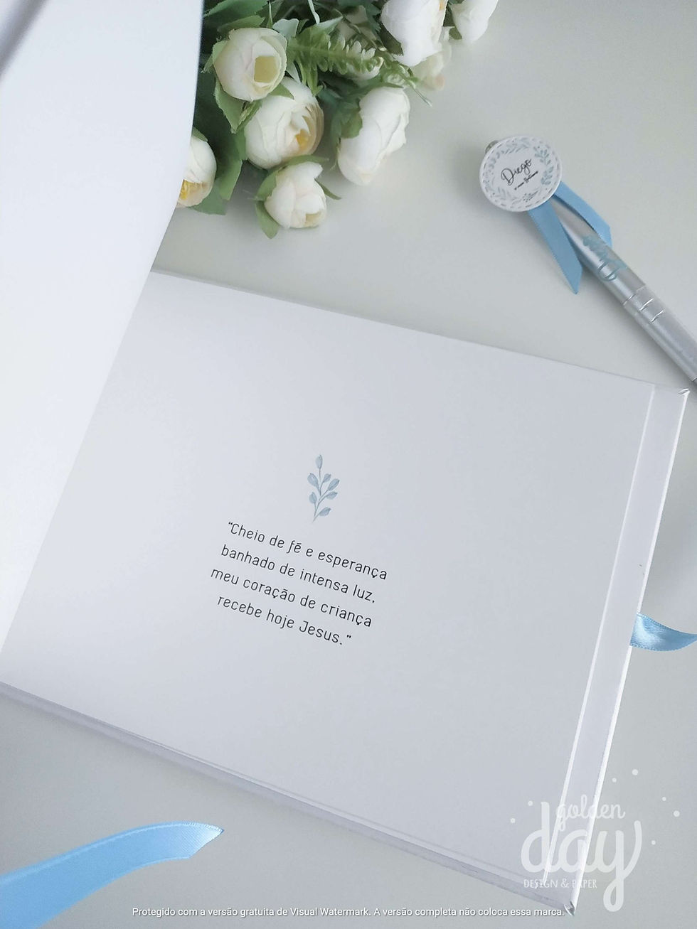 Miniatura: Livro de honra folhas - Diogo - 4