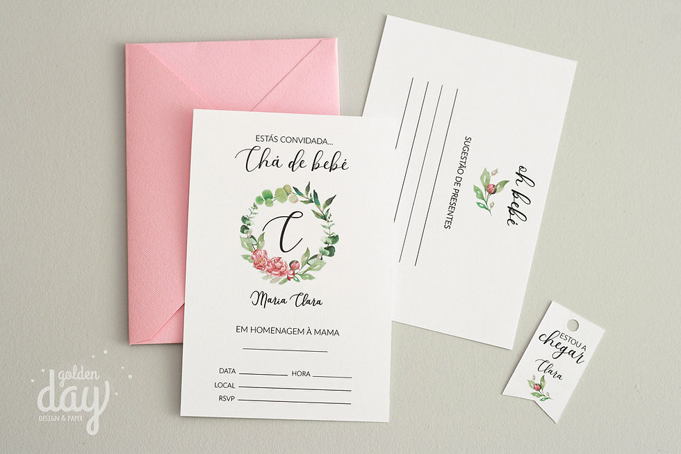 Miniatura: convite tema boquete