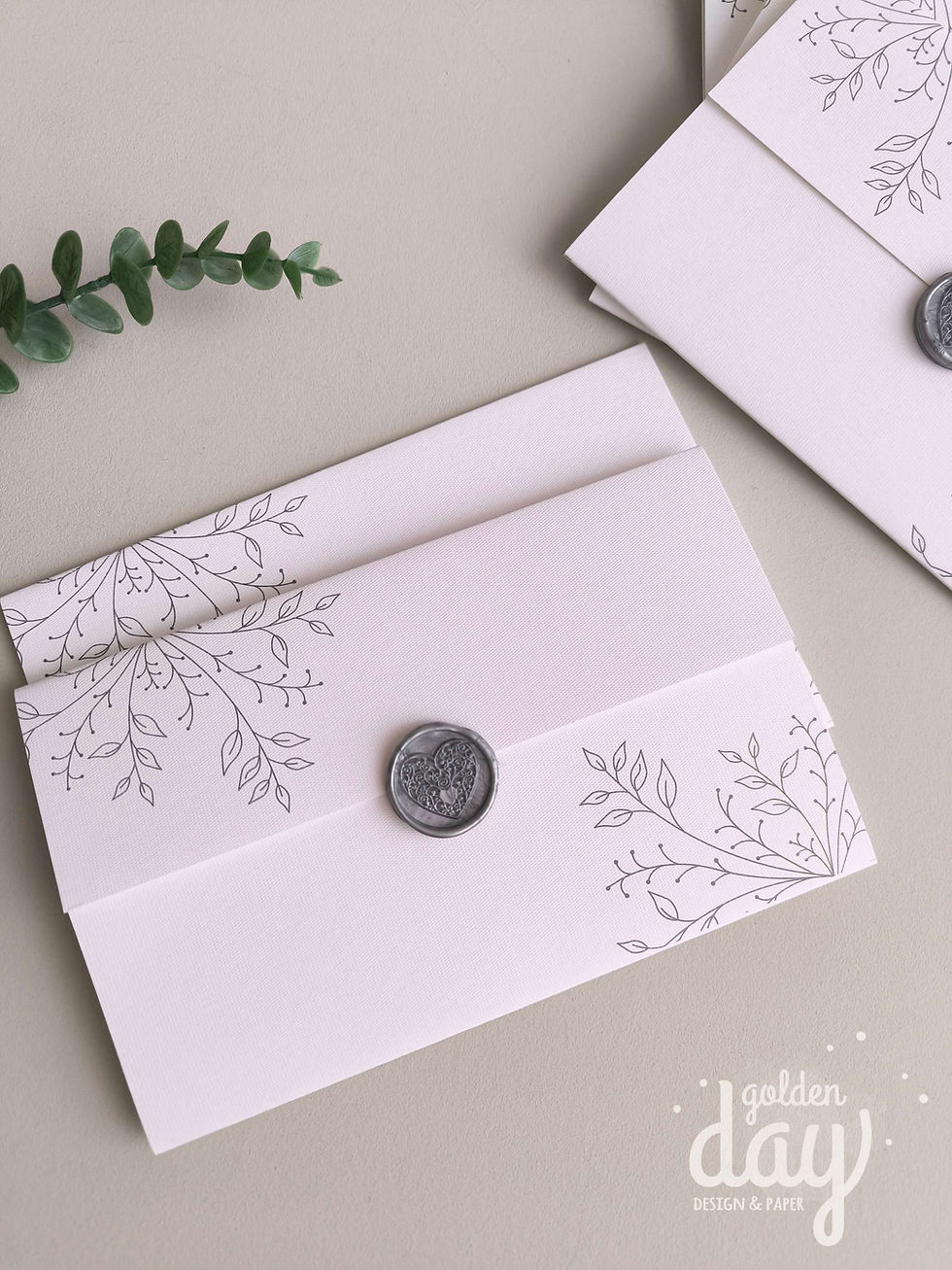 Miniatura: Convite bodas de prata - Susana & Pedro 