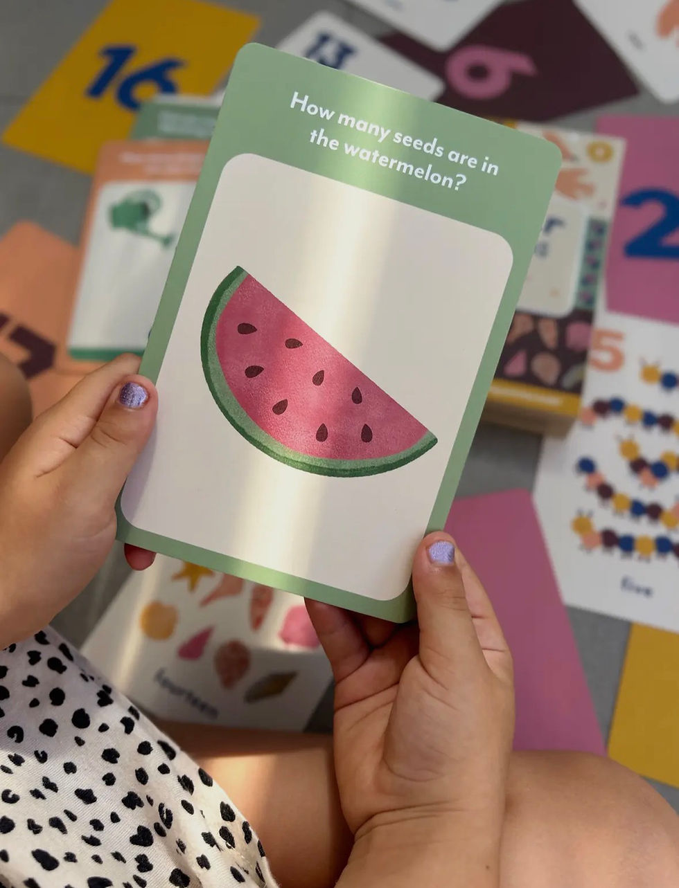 Thumbnail: Illustrated Number Flashcards