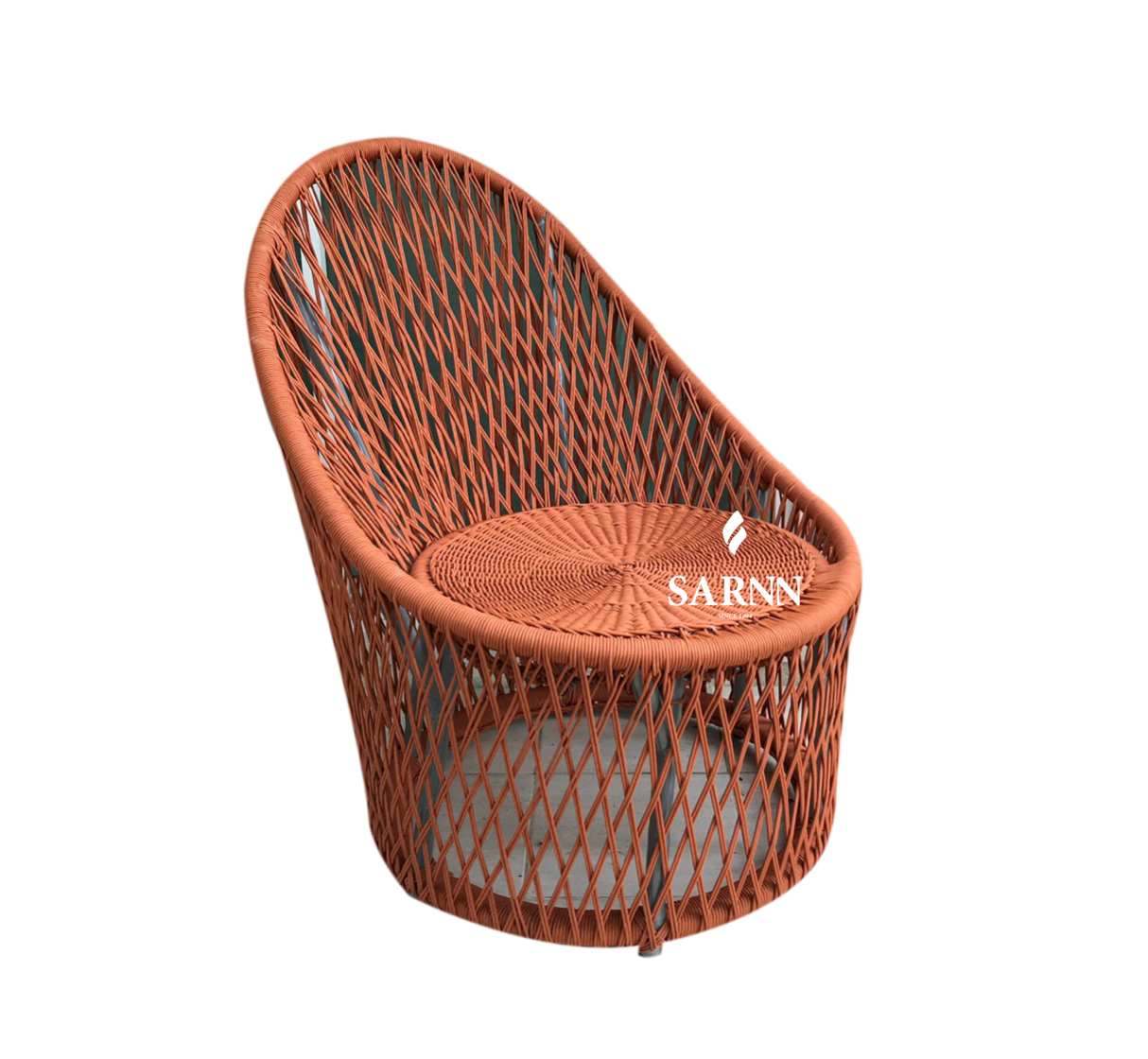 Cross rope high chair