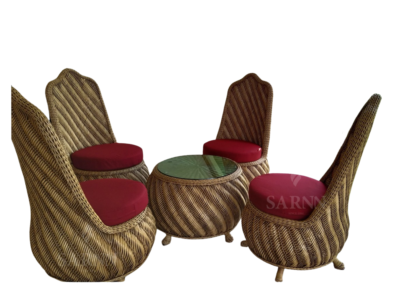 Комплект для отдыха, комплект для гостиной из ротанга