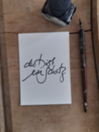 zZ AUSVERKAUFT / nr. 04 «du bist ein Schatz»