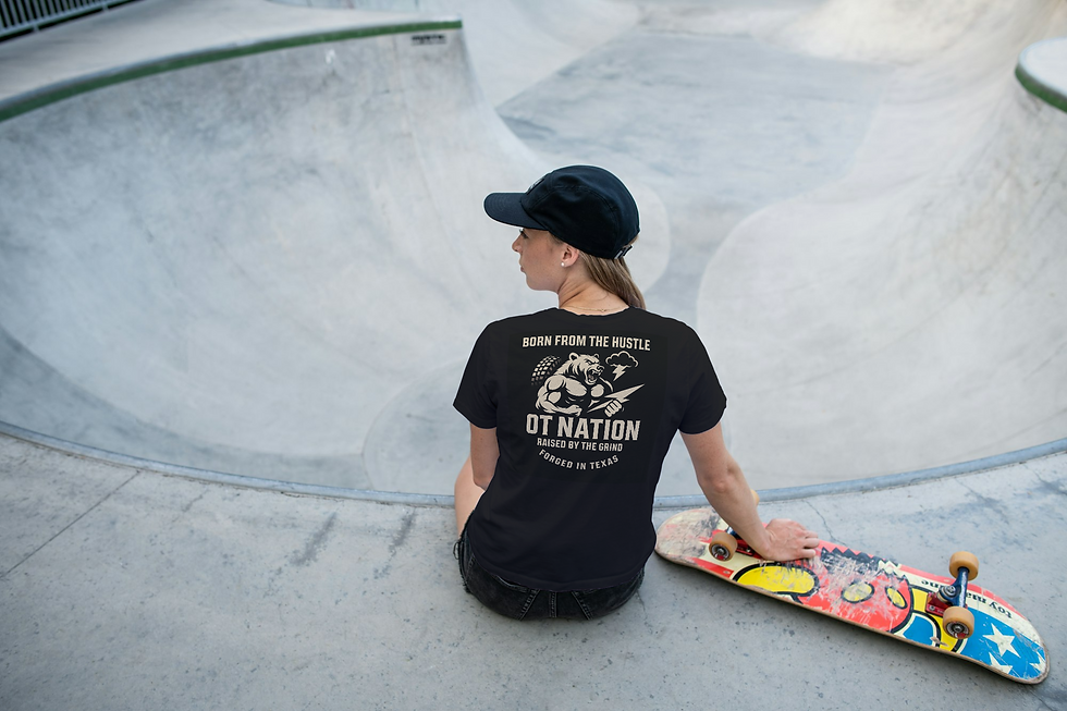 Miniatura: OT Nation Signature Tee - Black & Tan Edition