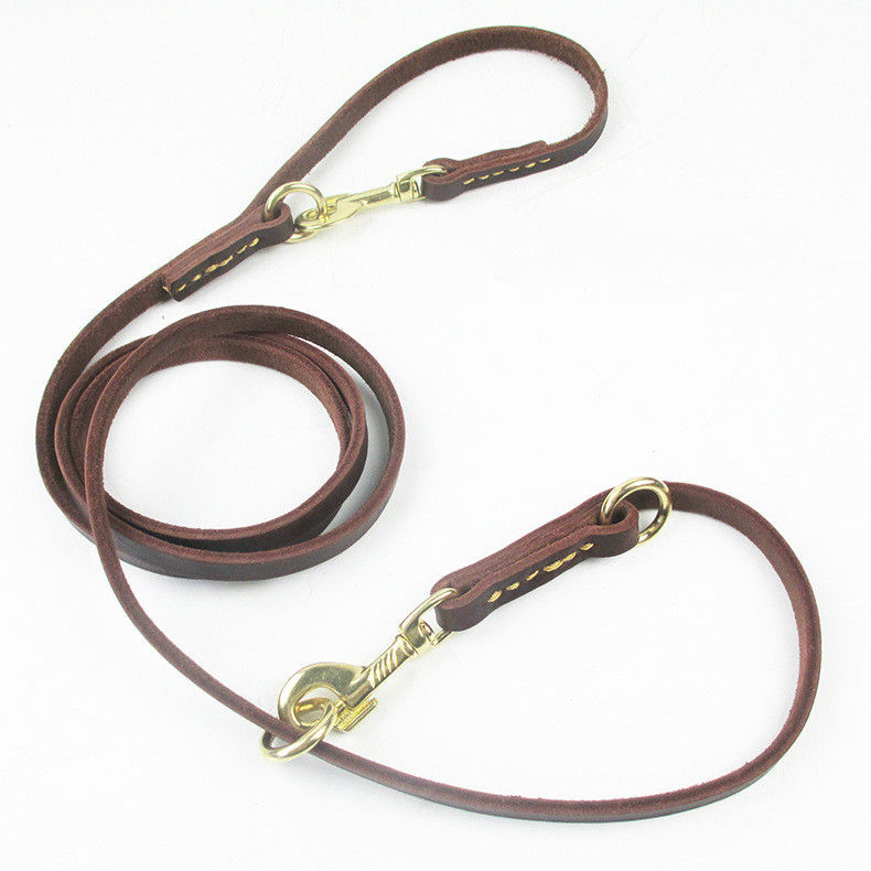 Multifunctional Dog Leash with Double Copper Hook