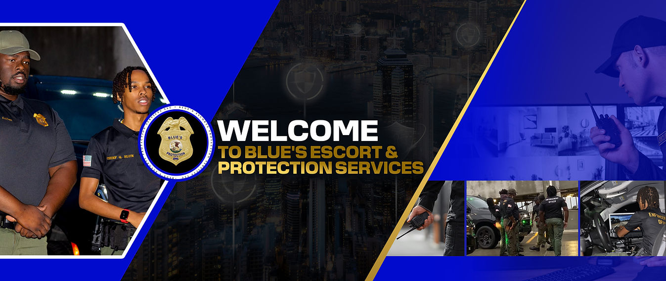 Welcome to Blue's Escort & Protection Services