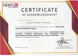 Certificate of Acknowledgement