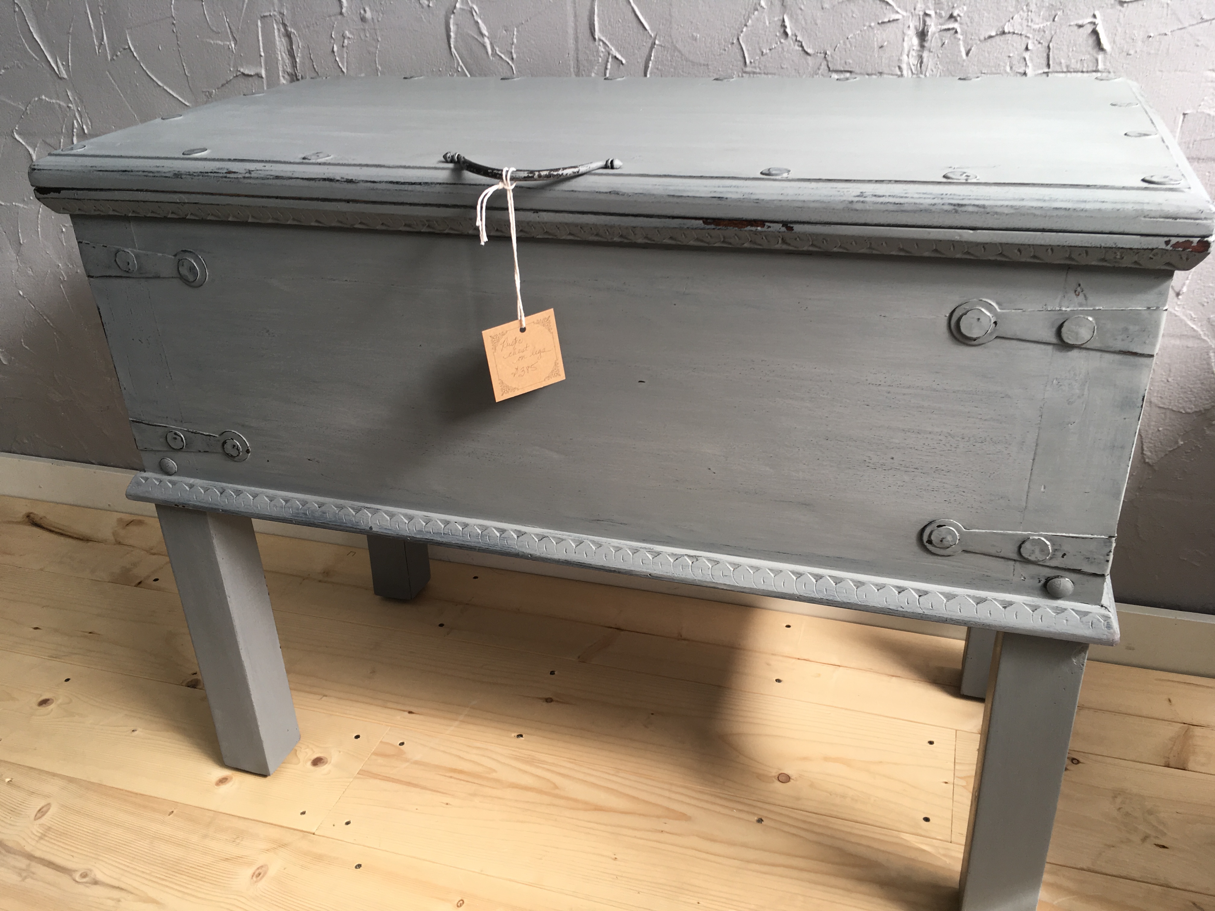Rustic Chest on Legs