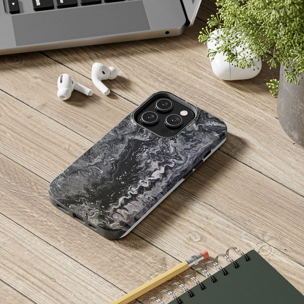 Thumbnail: Tough Phone Case With Gloss Finish - Print 8