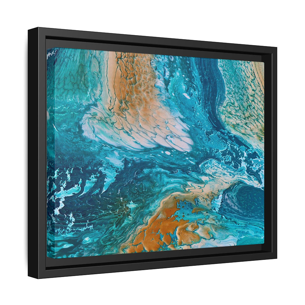 Thumbnail: Framed Printed Canvas - Print 10