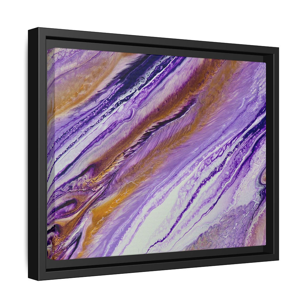 Thumbnail: Framed Printed Canvas - Print 2 