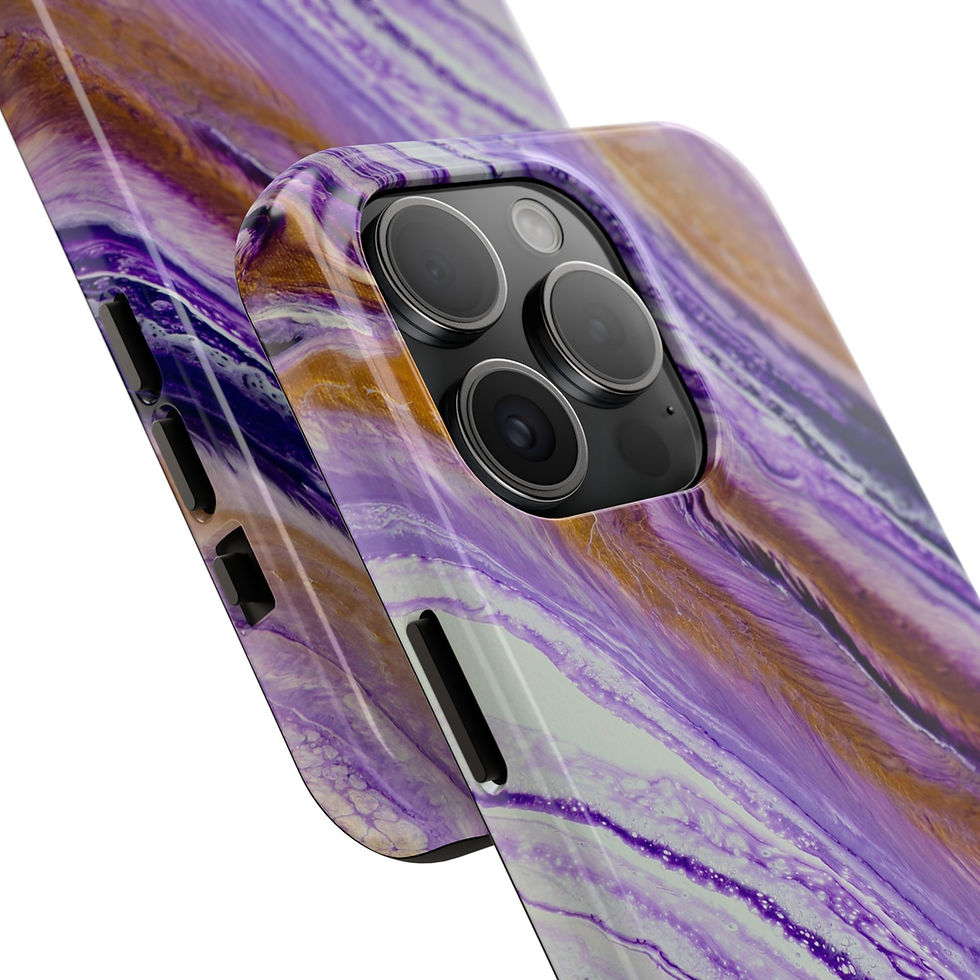 Thumbnail: Tough Phone Case With Gloss Finish - Print 2