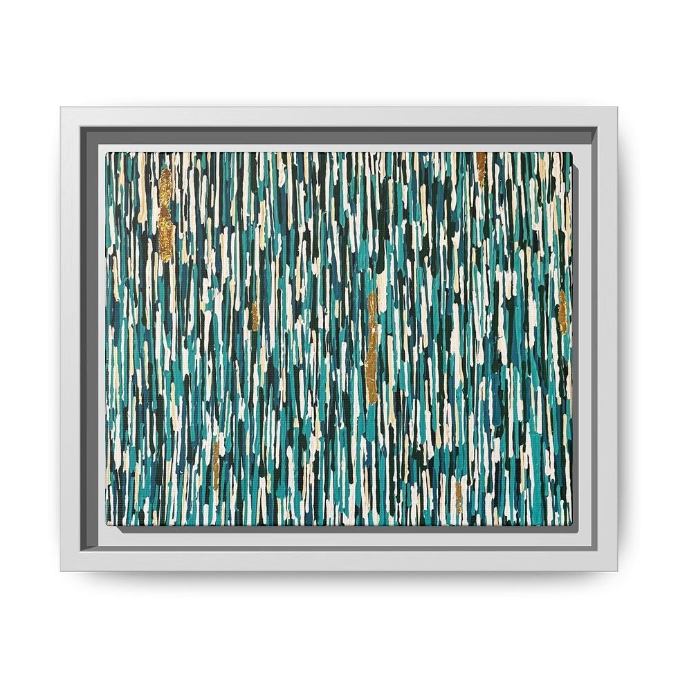 Thumbnail: Framed Canvas Print - A New Journey Begins Print