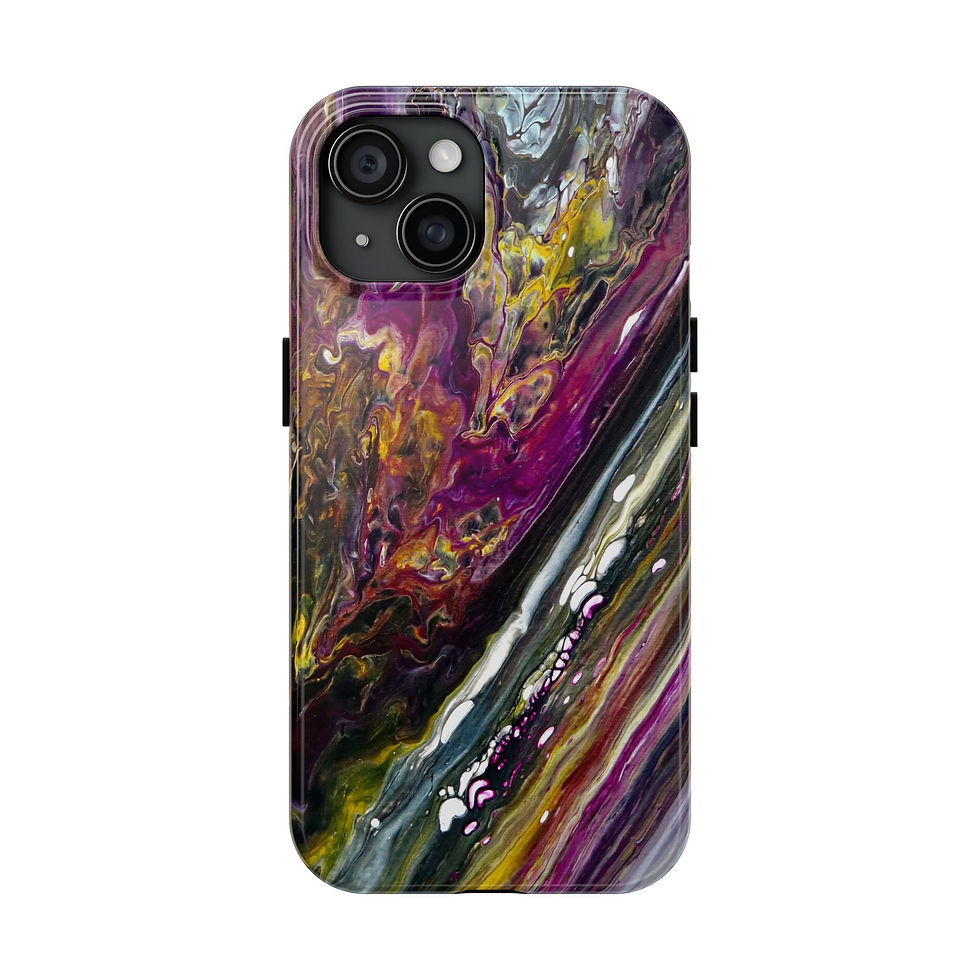 Thumbnail: Tough Phone Case With Gloss Finish - Print 9