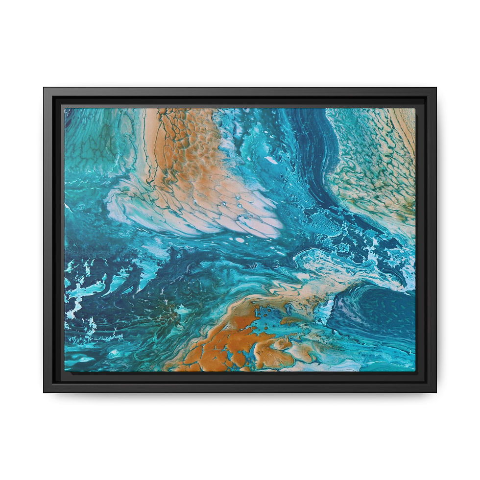 Thumbnail: Framed Printed Canvas - Print 10