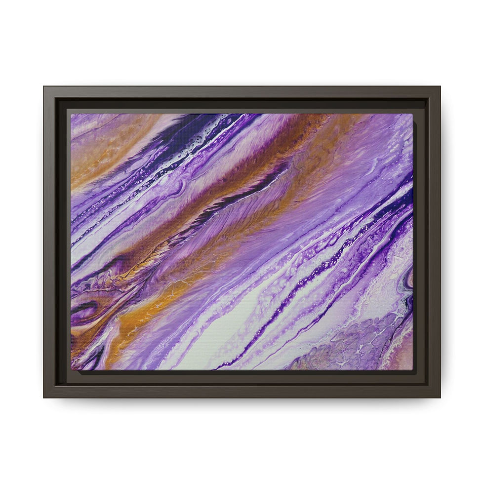 Thumbnail: Framed Printed Canvas - Print 2 