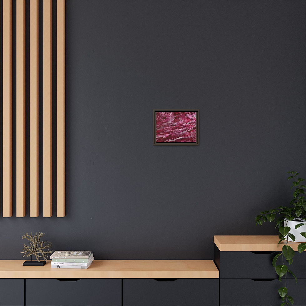 Thumbnail: Framed Printed Canvas - Print 7