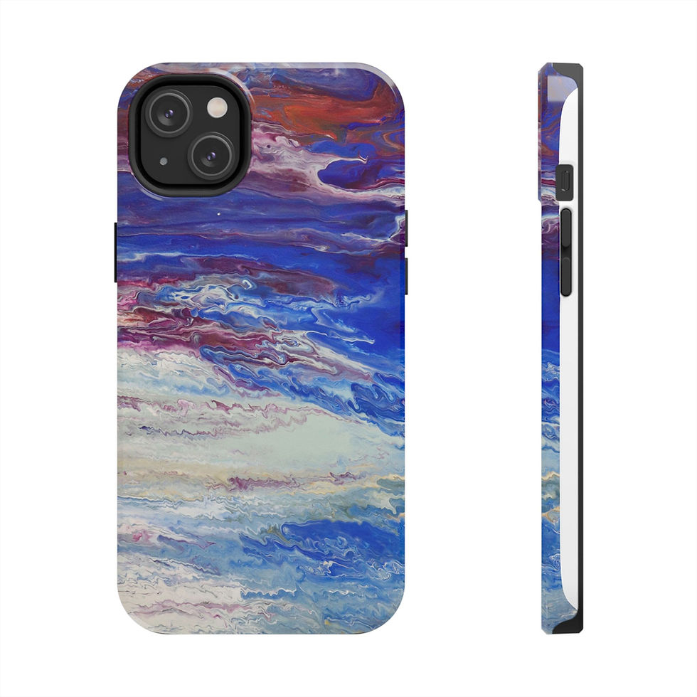 Thumbnail: Tough Phone Case With Gloss Finish - Print 1 
