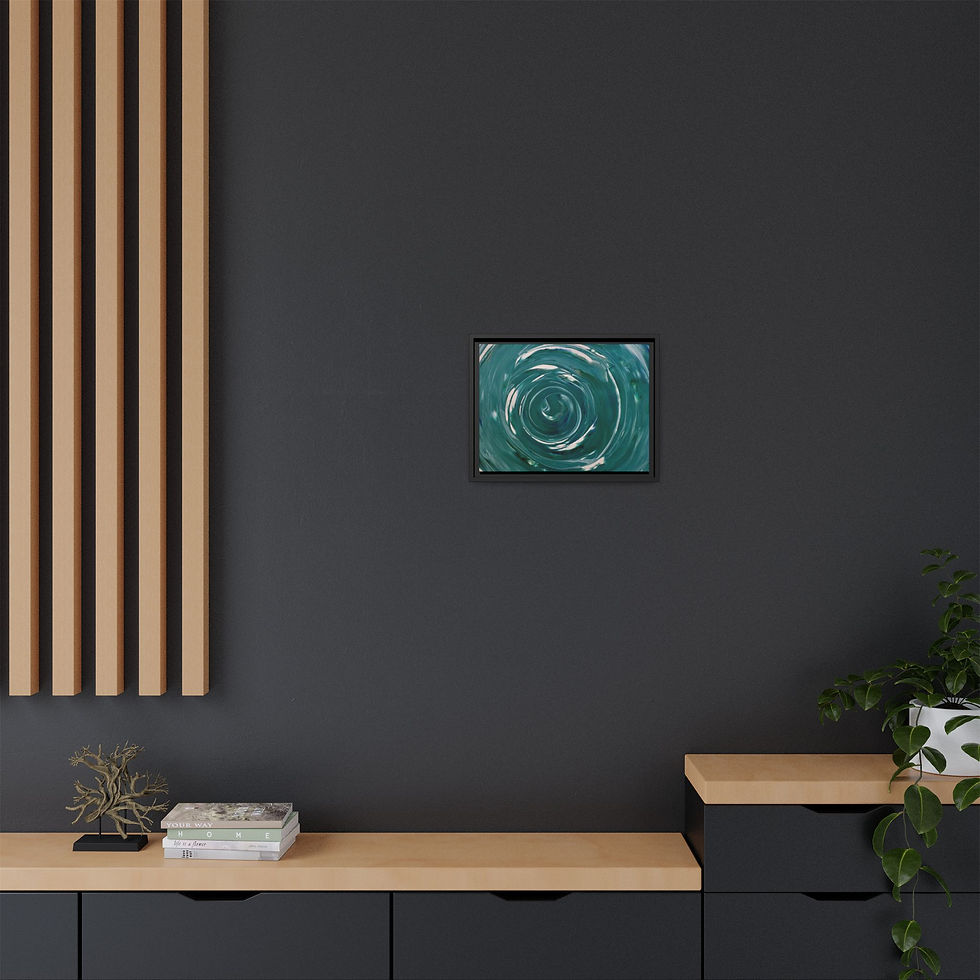 Thumbnail: Framed Printed Canvas - Print 4