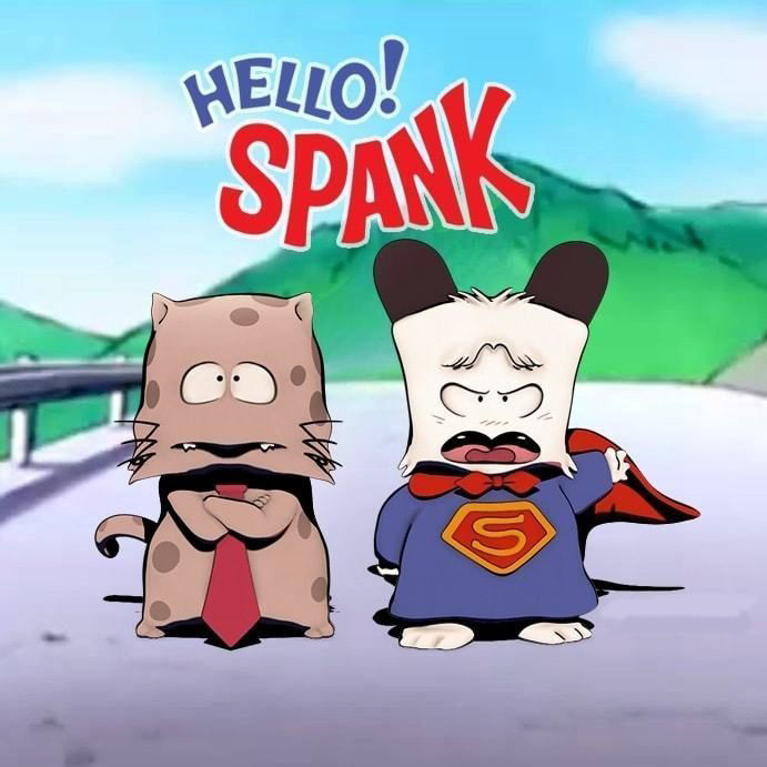 Hello Spank e Torakiki 12 cm, STAMPA 3D,Dipinti a mano