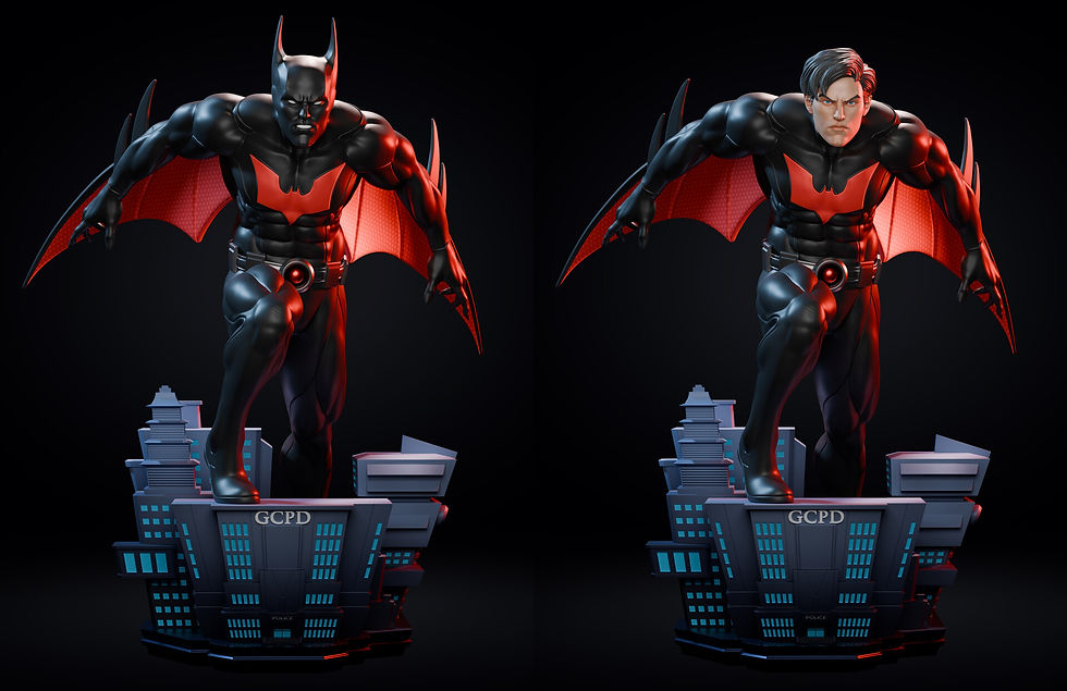 Batman Beyond Action Figures 20 cm RESINA +OMAGGIO SPILLA 58 mm