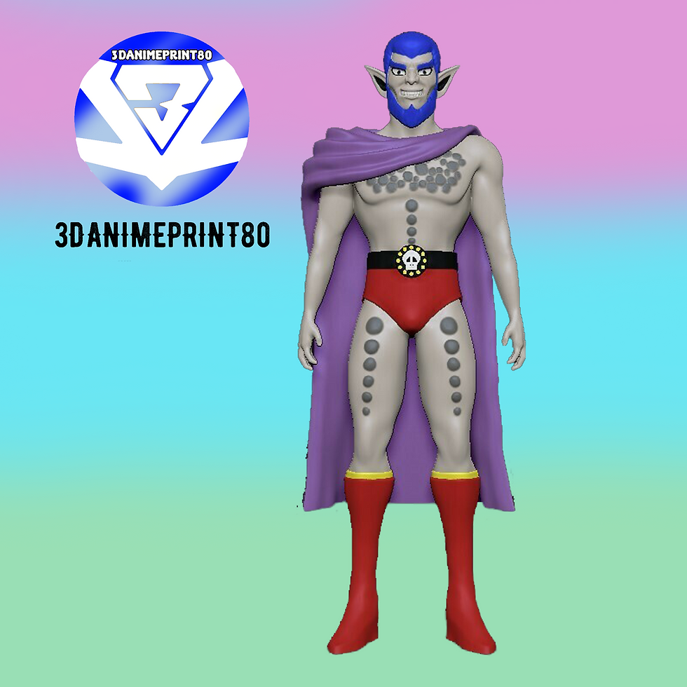 Soldat Gauss - Grendizer Personaggio (Goldrake) Action Figure DIPINTO