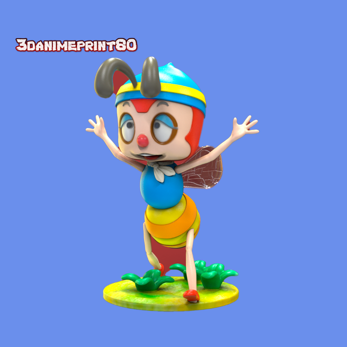 Ape Magà serie anime Stampa 3D 17 cm Action Figure Resina DIPINTO