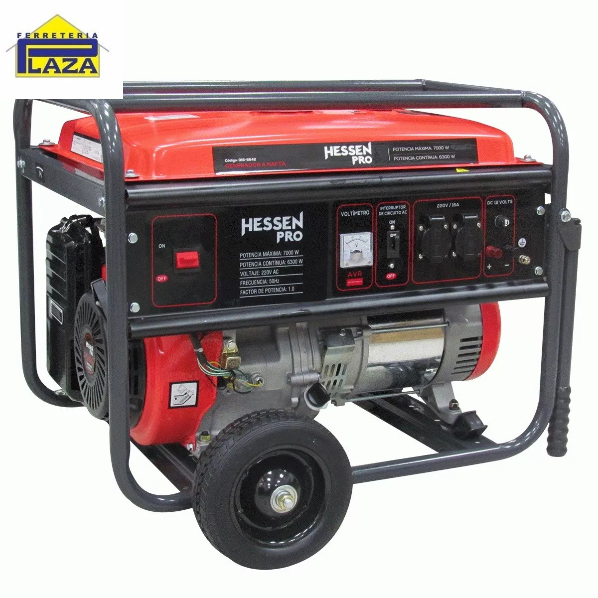 Generador 7000w Eléctrico Hessen Pro 016-6642