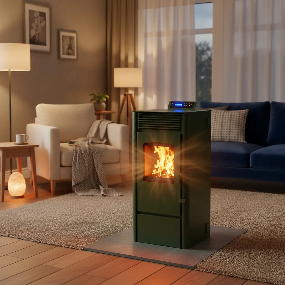 Miniatura: Calefactor A Pellet Tromen Sr-g10 10 Kw