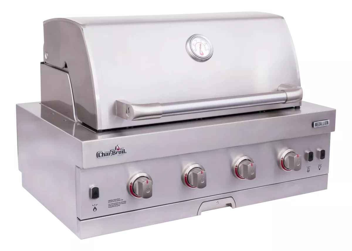 Barbacoa A Gas Empotrable Medallion 4 Quemadores Charbroil