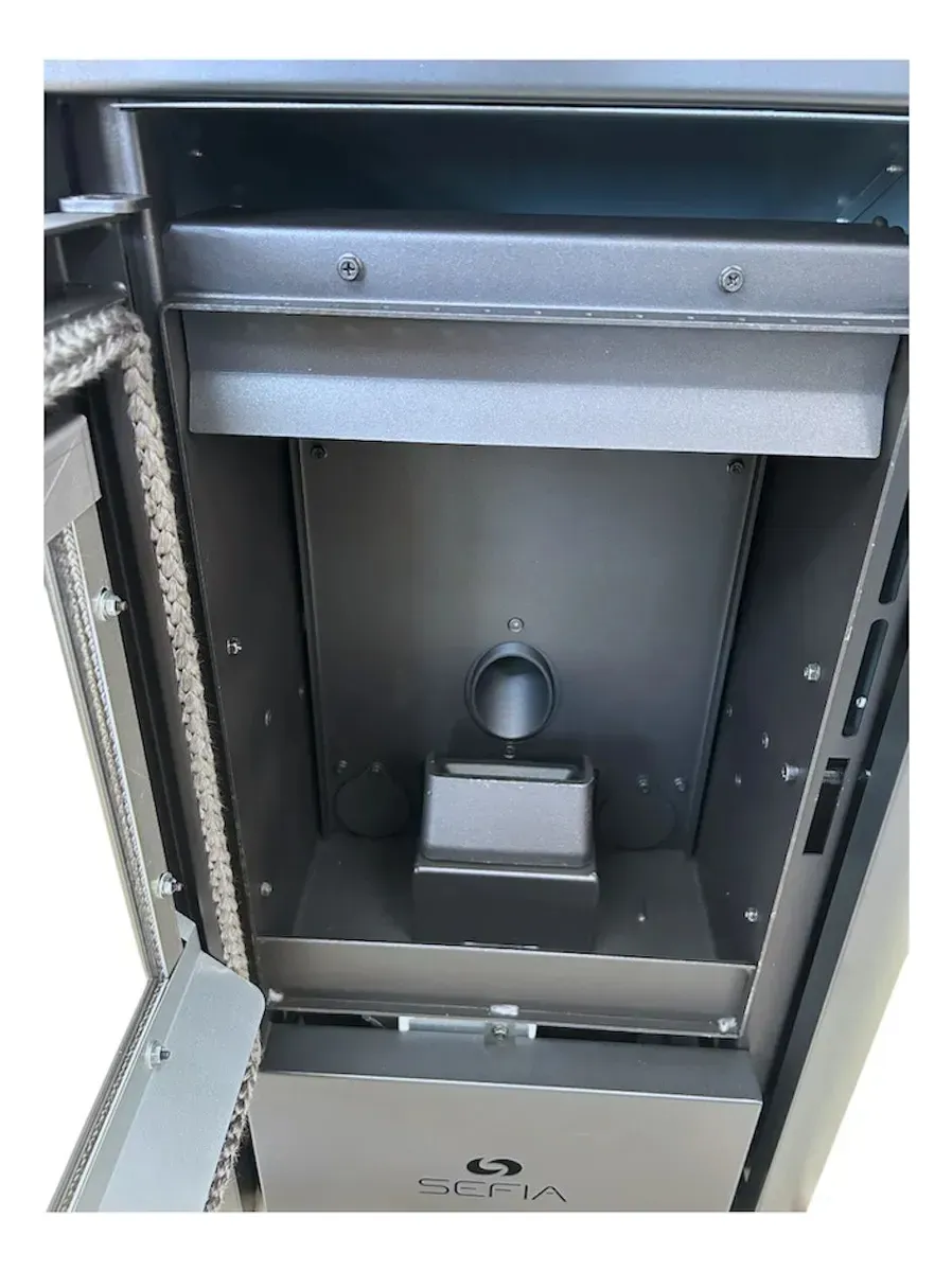 Miniatura: Calefactor A Pellet 7kw 75m2 + Kit De Caños Sefia