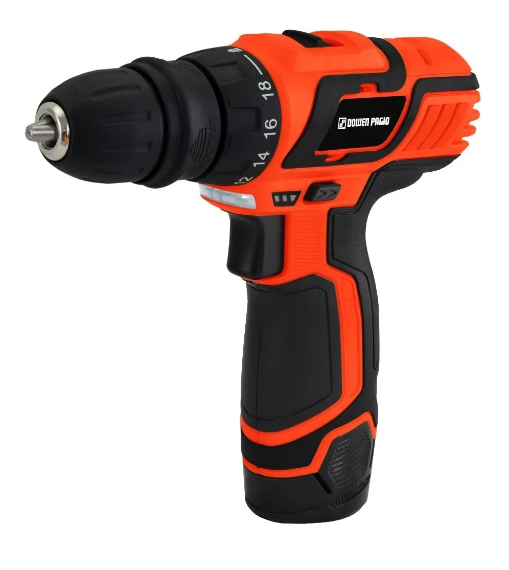 Taladro Atornillador Batería 12v+maletín Dowen Pagio