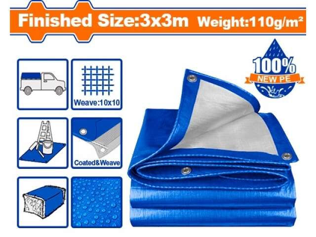 LONA 3X3MT AZUL 110GR/M3 WADFOW WTQ1833