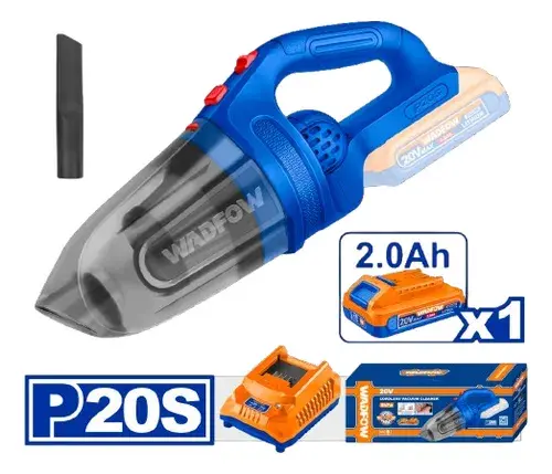 Miniatura: Aspiradora Batería 20v 0.45l C/bat Cargador Wadfow Wlv20201