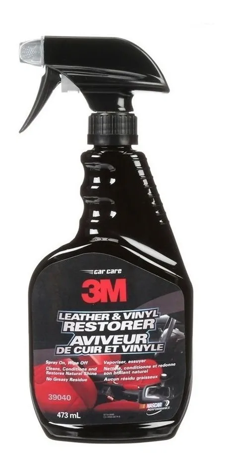 Protector Restaurador De Cueros Y Vinilos Autos Sillones 3m