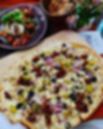 Griechischer Flammkuchen