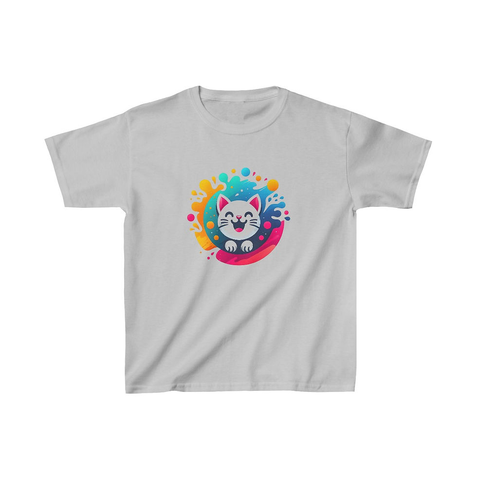 Thumbnail: Kids Heavy Cotton™ Tee - cat