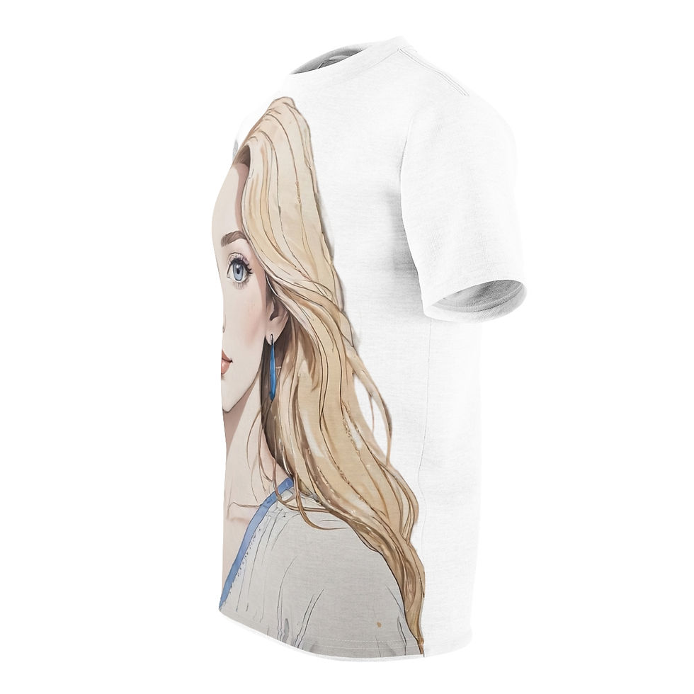 Thumbnail: Mammamia Unisex Cut & Sew Tee (AOP)