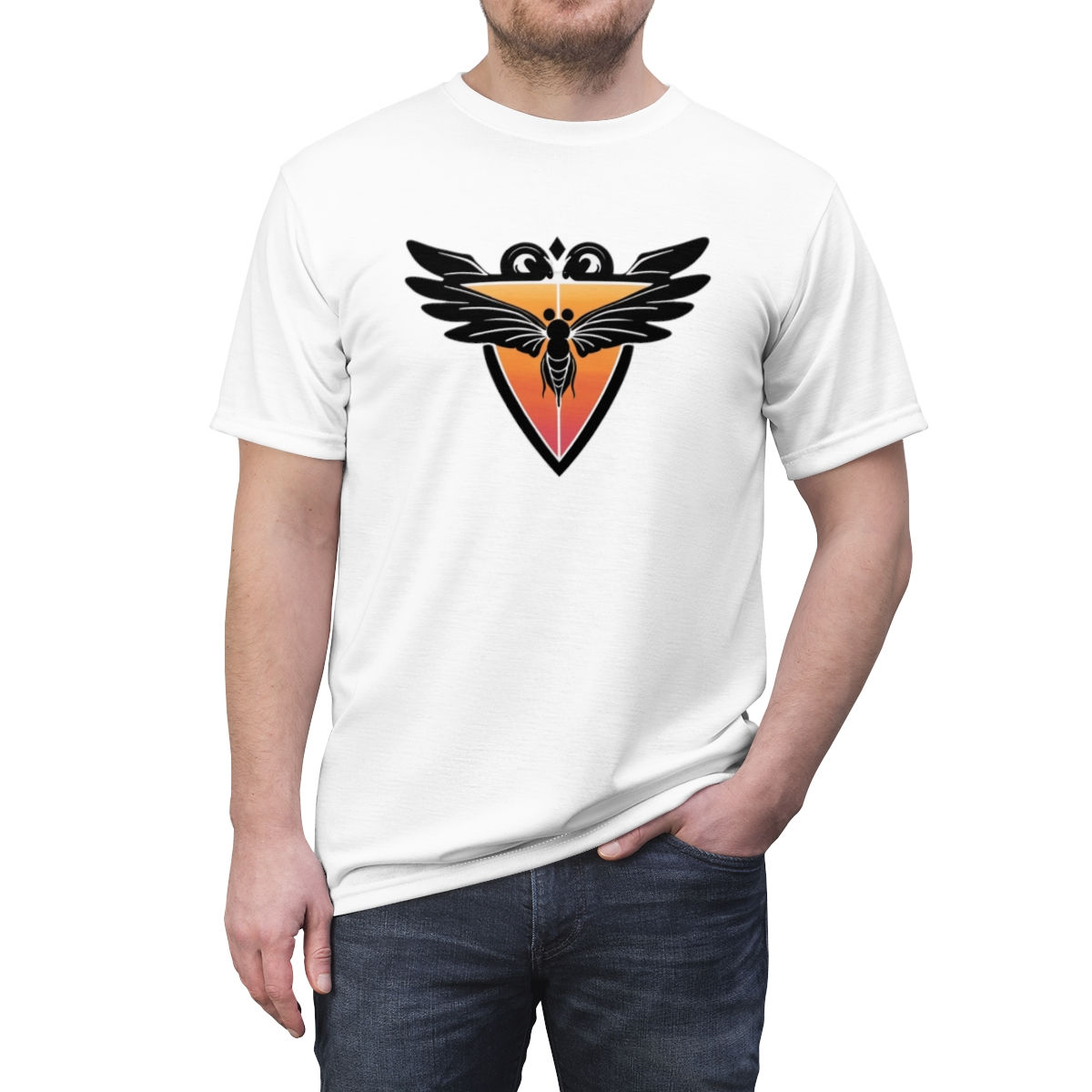 Unisex Cut & Sew Tee (AOP) D.buzz community