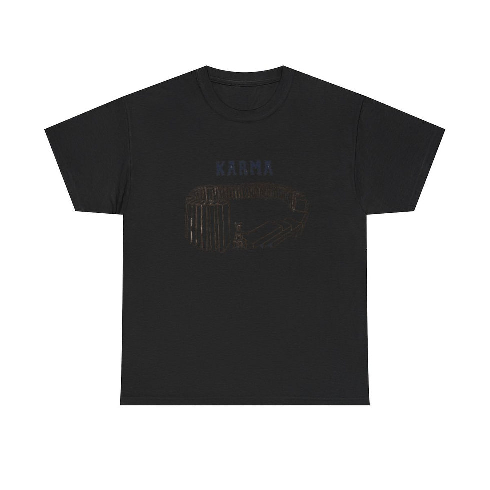 Thumbnail: UNIQUE KARMA T-SHIRT. Unisex Heavy Cotton Tee