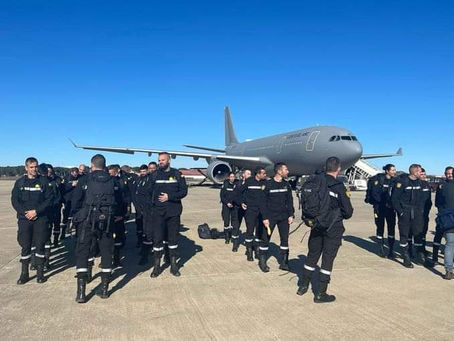 ESPAÑA ENVÍA AVIÓN Y CONTINGENTE DE ESPECIALISTAS PARA COMBATIR INCENDIOS EN CHILE