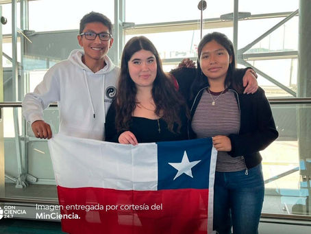 TRES ESTUDIANTES CHILENOS VIAJAN A SUECIA PARA PRESENCIAR LA CEREMONIA DE LOS PREMIOS NOBEL